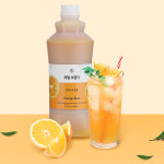 오렌지 베이스 원액 농축액 1.5L 쥬스 에이드 하이볼만들기 카페 사무실 커피숍 : 바로보담