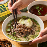 61년 전통 전주 메르밀진미집 2인분 냉모밀 메밀국수 메밀소바, 1026g, 5개 : 고수의집밥