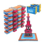 ae05 늘봄학교 소프트큐브세트 1000P 소프트벽돌블록 안전블록 가방포함 사각블록 큐브블록 학교 유치원 : 아이캔스마트몰