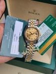 롤렉스 데이저스트 36 골드로만 옐로우 콤비 116233 완벽 풀세트 (Rolex Datejust 36 Gold Roman Dial 18k Full-Set) : 서울워치