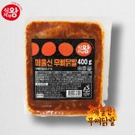 [삼식이마트] 식자재왕 매울신 무뼈닭발 400g 양념 국물 안주 닭발 캠핑요리 : 삼식이마트