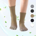 시원한 발가락 양말 땀안차는 토 삭스 면 중목 냄새 스포츠 등산양날 여름 골프 신발 여성 : 쇼핑의닥터