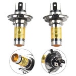 도요타용 LED 헤드라이트 안개등 전구 H4 4300K 노란색 100W 범용 H4 자동차 액세서리 2 개 : 올데이인터내셔널