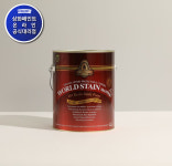 삼화페인트 월드스테인 마스터 3.5L 오일스테인 오일스텐 친환경 우드 목재 방부목 투명 : 안녕 페인트