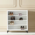 850 폭넓은 신발하부장 슬리퍼보관 공간활용 슈즈신발장 QKJCZ : Quokka