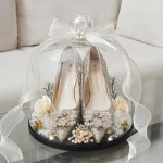 웨딩구두 포장 케이스 슈즈 기념일 선물상자 박스 보관 : 엑시스토어1