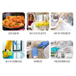 기모고무장갑 크린랩고무장갑 겨울 김장 설거지 : 모더모어