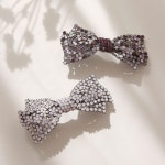 [갤러리아] 제이로렌 스와로브 크리스탈 리본 헤어자동핀 H0646 : 갤러리아백화점