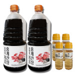 홍영의 처음 홍게간장1.5L 2개, 붉은대게 백간장100ml 4개 영덕 만능 맛 어간장 : 일촌샵