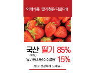[전통이레식품] 국내산 하동 딸기 85% 유기농설탕 15% 씹히는 딸기청 1kg : 전통이레식품