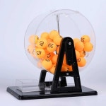 탁구공 뽑기판 랜덤 번호 경품 추첨기 복권 행사 공 추첨 기계 로또 : ms트레이딩