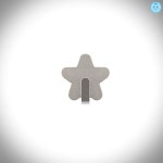 스텐행거 별 후크미니행거 행거 후크 스텐후크 A0825 23X25 5개미니 : 온쇼핑스