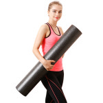 워너바디 웨이버 폼롤러 EPP 90cm 필라테스 종아리 마사지 스트레칭 요가 홈트 원형 : WANNA BODY