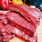 국대한우 설향한우 1++등급 고급양지 덩어리 1kg (장조림,국거리용) : 총각푸드