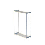 핸즈 데코 메쉬 철망 스틸 프레임 2단 수납 선반 랙 선반장 가로800x세로300 : 다원핸즈데코