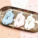 구름 미니 커터칼 휴대 문방구 필통 보관 파스텔 파우치 : 누리스홈