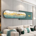 대형 인테리어 액자 (황금깃털) : ANGELIVE