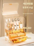 감성 인테리어 분리 정리 화장대 데스크테리어 화장품 함 공간 컬러 원룸 수납 깔끔 덮개형 : 에스씨에이전시