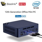 고사양 미니 PC 데스크탑 가성비 사무용 Beelink 비링크 EQ12 DDR5 인텔 12 번째 N100 8G 500G C타입 컴퓨터 VS S12 프로 N3 N100... 