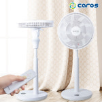 캐로스 무선 무소음 가정용 bldc 스탠드 선풍기 초미풍 사무실 CAF-CL14B   : 듀크네트웍스