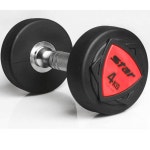 스타 고무 아령 7kg 1개 덤벨 헬스 웨이트 : 제이엔제이