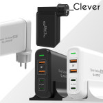 클레버 타키온 USB PD PPS 퀵차지3.0 접지형 156W 고속멀티충전기 456PQ : 바이퍼럭스