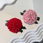 카네이션 차량용 방향제 석고방향제 어버이날 스승의날 어린이집선생님 답례품 단체 선물 : 제이나작업실