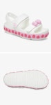 크록스 크록밴드 크루저 펫 샌들 키즈 (화이트/핑크 트위드) 210028-1NG : 롯데몰 군산점 S마켓키즈
