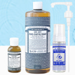 닥터브로너스 바디워시 베이비 950ml+60ml+펌프 매직솝 캐스틸솝 : 에스티플래닛