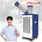 신일 산업용 공업용 창고 실속형 실외기없는 이동식 코끼리 에어컨 SMA-C3100WN : 듀크네트웍스