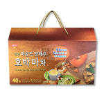 광야식품 아몬드 양배추 호박 마차 40스틱 : 담터다방