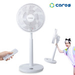캐로스 무선 무소음 가정용 bldc 스탠드 선풍기 초미풍 사무실 CAF-B14WL : 듀크네트웍스