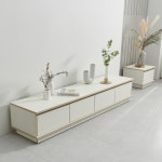 거실 와이드 TV 낮은티비다이 원목 서랍 수납 장식장 G1016 : BY SELLER