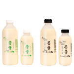 감성먹거리 콩국수 콩물 맷돌로 갈아만든 진한 두유 백태+우뭇, 500ml, 2개 : 감성먹거리
