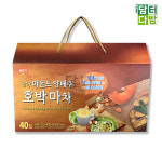 광야식품 아몬드 양배추 호박 마차 40스틱 : 담터다방