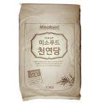 설탕15kg 원당 비정제설탕 사탕수수 천연당 : 미소푸드