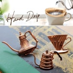 핸드드립 커피 바리스타 뱃지 3set 메탈 뱃찌 핀 버튼 hand drip coffee 브로치 : loveukata 스토어