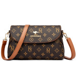 여자 숄더백 미니 가죽 토트 중년 버킷 여성 가방 여름 소 크로스 바디 노인 부드러운 어 : 하우지엄