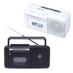 레트로 감성 카세트 플레이어 테이프 메모리 재생 라디오 코비 CMC-350F : 한일마트