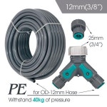 물안개 물주기 관수시설  유연한 깍지 미스트 스프레이 시스템 정원 야외 잔디 식용 여름 분 : 터보달팽즈