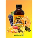 Jamaican Mango Lime 블랙 캐스터 오일 망고 파파야 1183ml4온스 헤어 트리트먼트 : COSTANZA