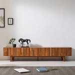 누리스홈 멀바우 거실장 2000 1color tv받침대 거실티비장 원룸tv장식장 : 누리스홈