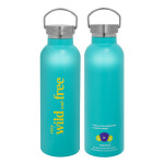 한정판 프리미움 싼티아고 아웃도어 보온 스텐텀블러 시안블루칼라 750 ml : 트랙소스 treksos