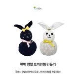 양말인형 DIY 만들기 키트 토끼 고양이 편백칩포함 재활용 업사이클링 미술 체험 활동 : 갈고리제이