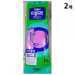 고무장갑(꽃밴L 분홍 태화 )X2 : 셀람