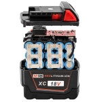 핸드 드릴 대용량 밀워키 호환 배터리 M18 18V 9.0A : 삼진인터네셔널