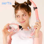 인피아 멀티 피스 스노쿨링 마스크 프리다이빙 스노쿨링 세트 : 보튼코리아