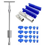 셀프 덴트 도구 공구 차찌그러짐복원 차체 흡입 컵 자동 페인트리스 수리 슬라이드 해머 리버스 풀러 탭 자동차 및 딩 리무버 Kit 4 : SM해외직구