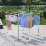 옥상빨래건조대 대형 이불 건조대 대용량 야외 옥상 빨래걸이 : 모인니