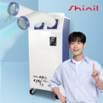 신일 산업용 에어컨 공업용 코끼리 이동식 실외기없는 야외 창고 공장 휴게소 주방 대형 2구 : 듀크네트웍스